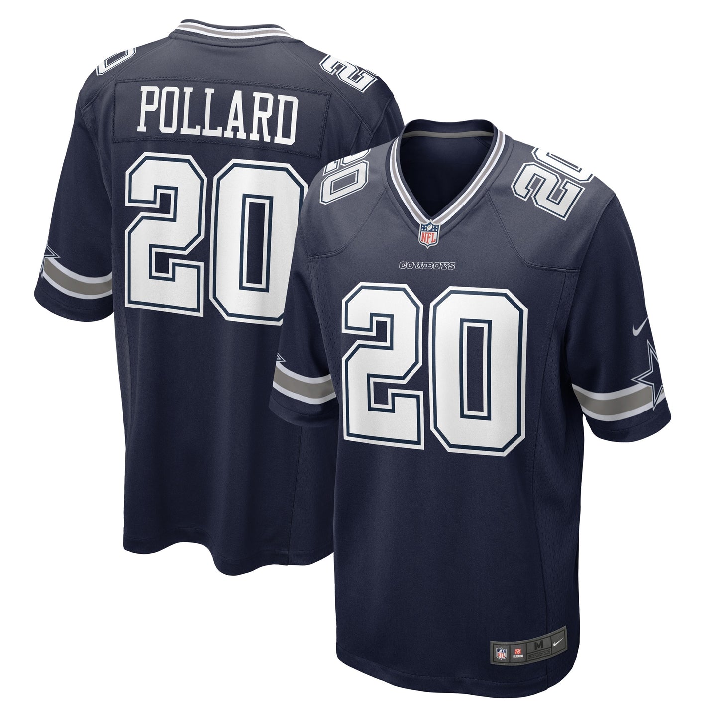 Tony Pollard Dallas Cowboys Nike Game Player Jersey - Navy