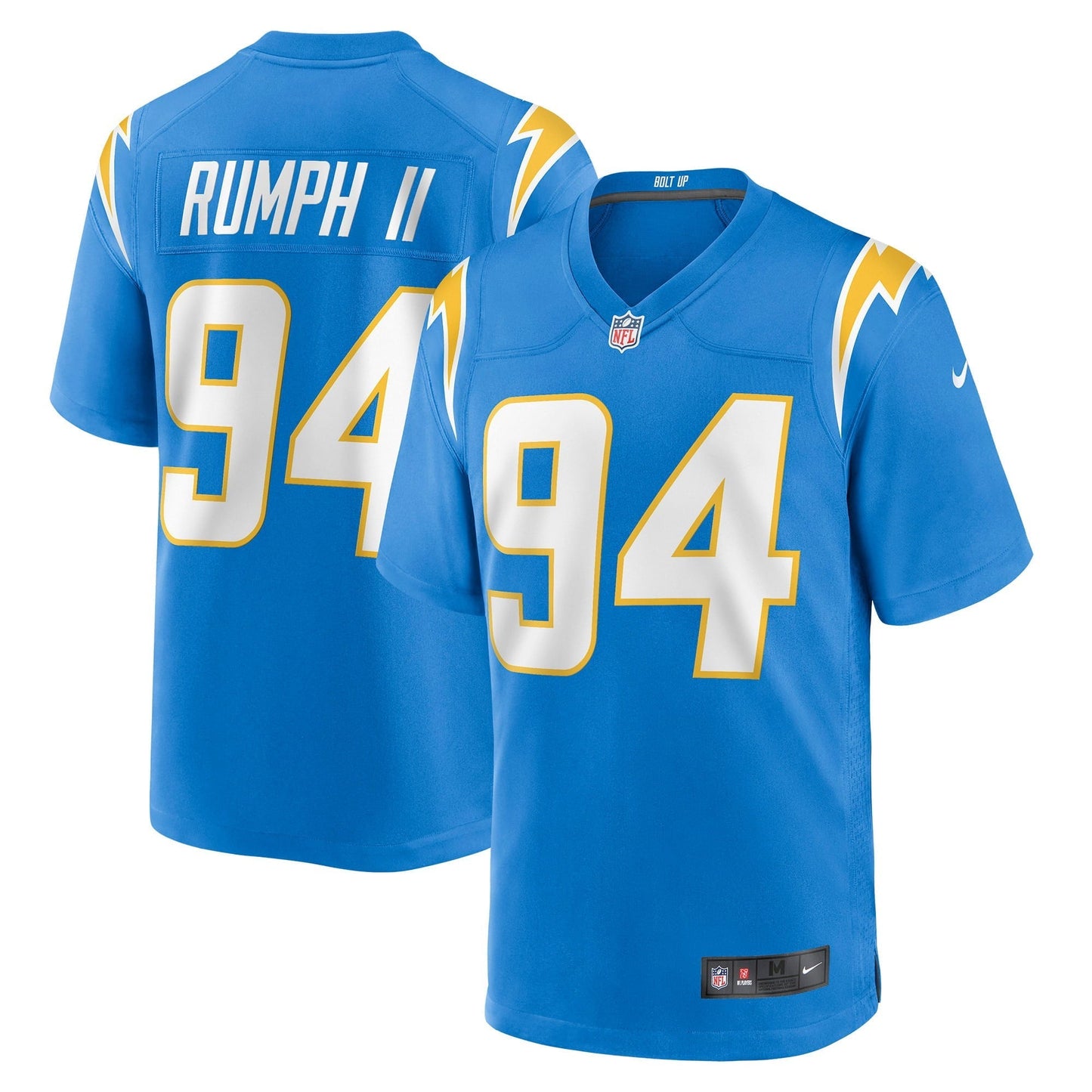 Men's Nike Chris Rumph II Powder Blue Los Angeles Chargers Game Jersey