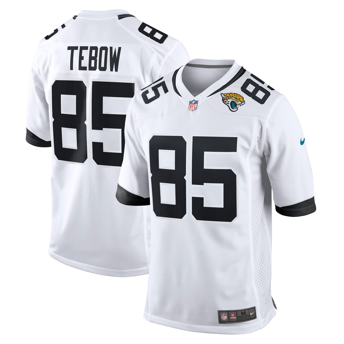Tim Tebow Jacksonville Jaguars Nike Game Player Jersey - White