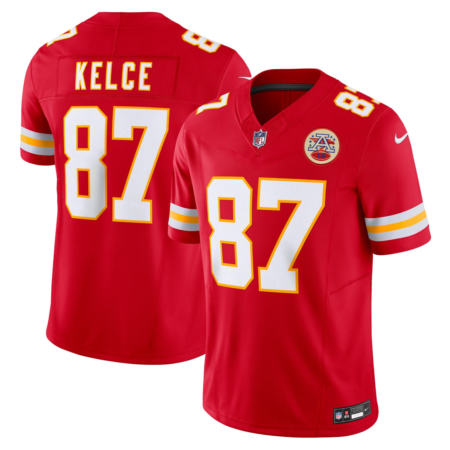 Travis Kelce Kansas City Chiefs Nike Vapor F.U.S.E. Limited Jersey - Red