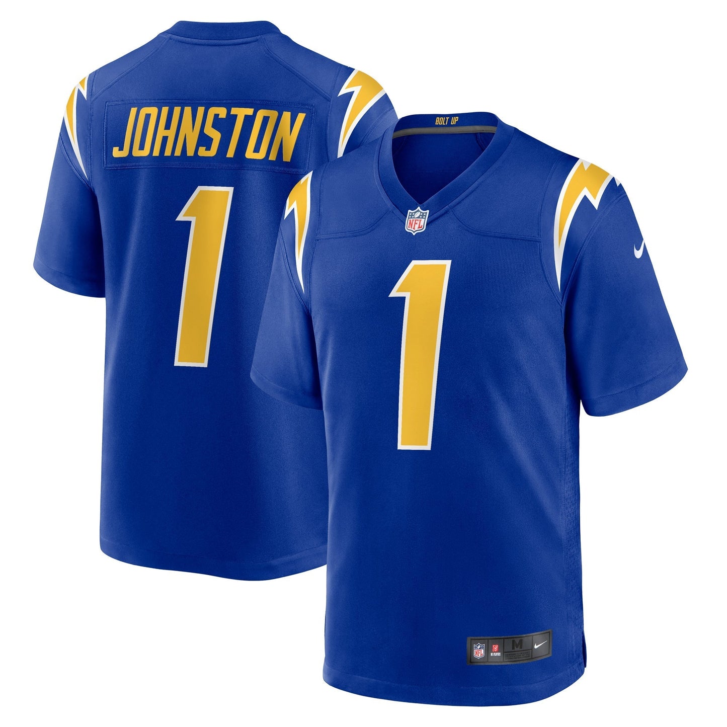 Men's Nike Quentin Johnston Royal Los Angeles Chargers Alternate Game Jersey