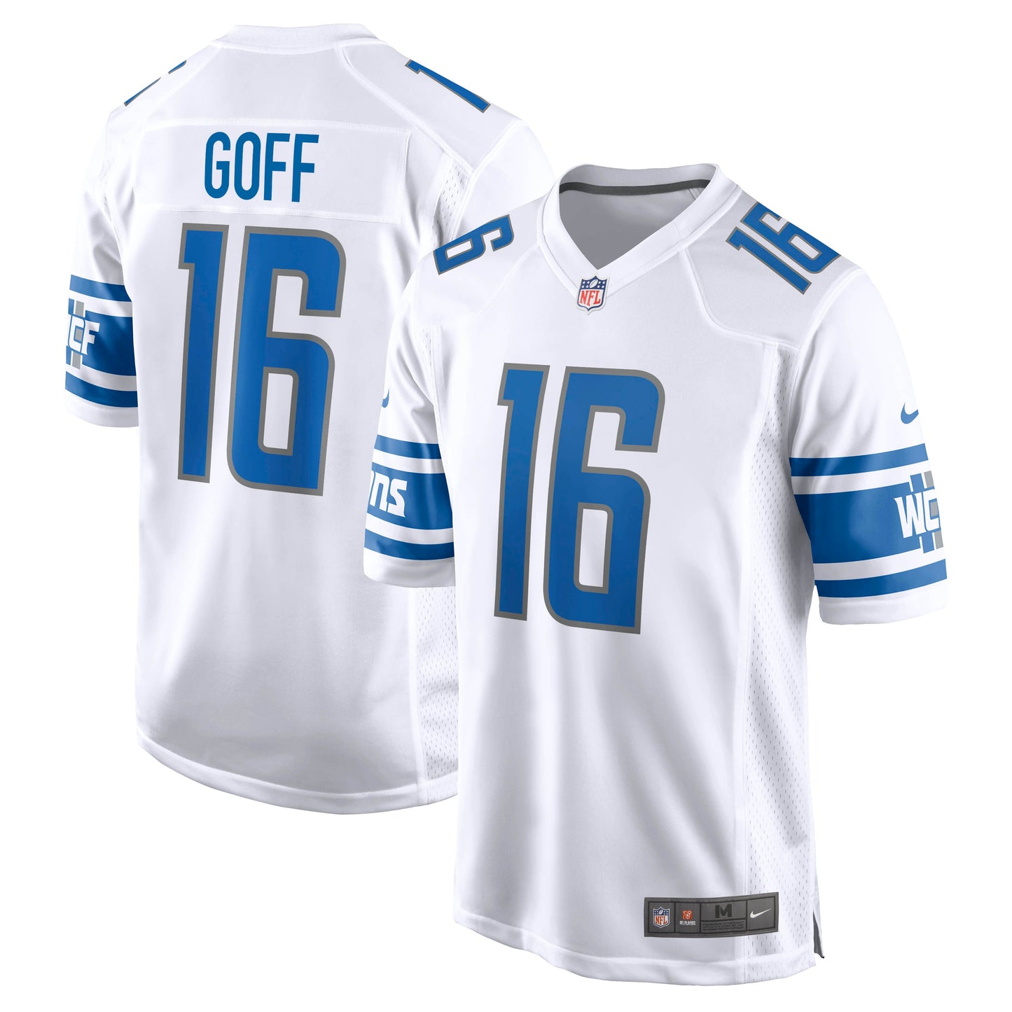 Jared Goff Detroit Lions Nike Game Jersey - White