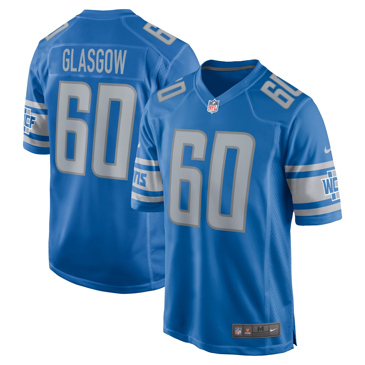Graham Glasgow Detroit Lions Nike Game Jersey - Blue