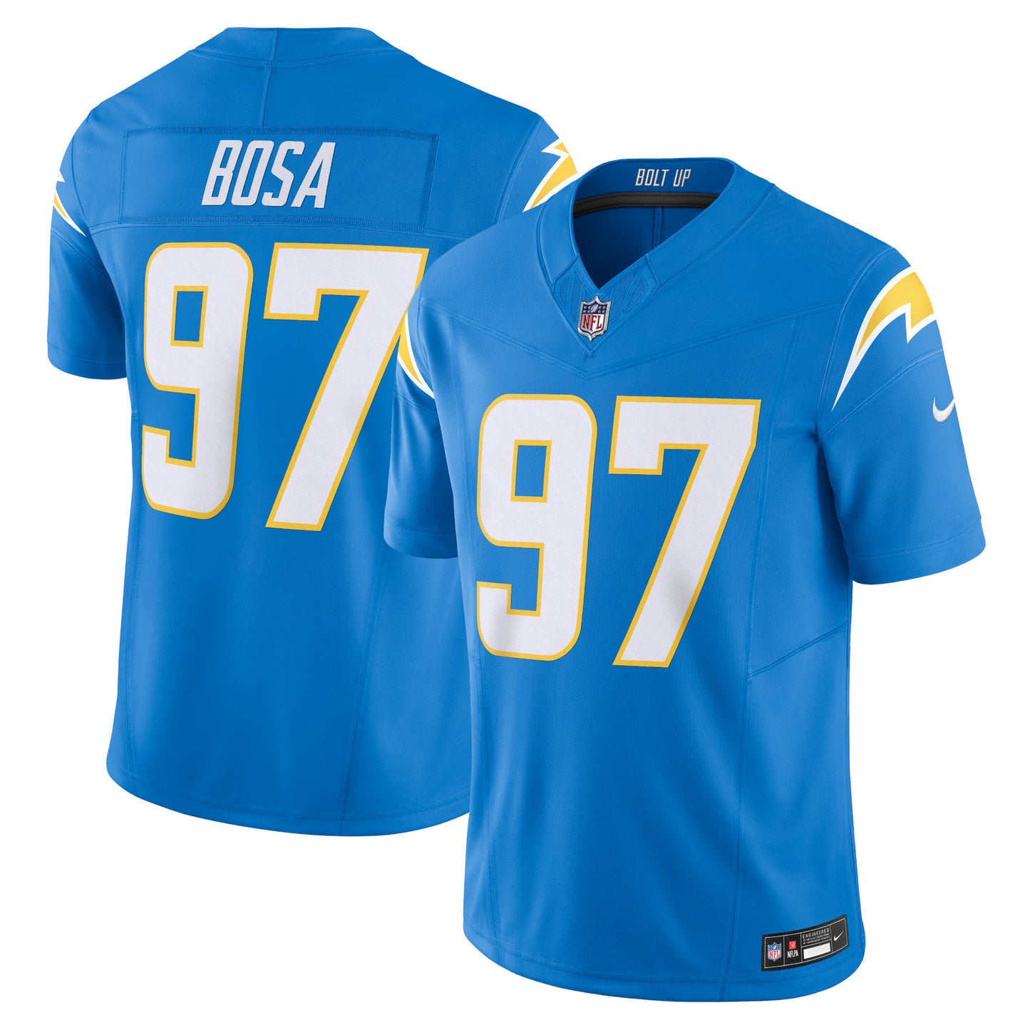 Joey Bosa Los Angeles Chargers Nike Vapor F.U.S.E. Limited Jersey - Powder Blue
