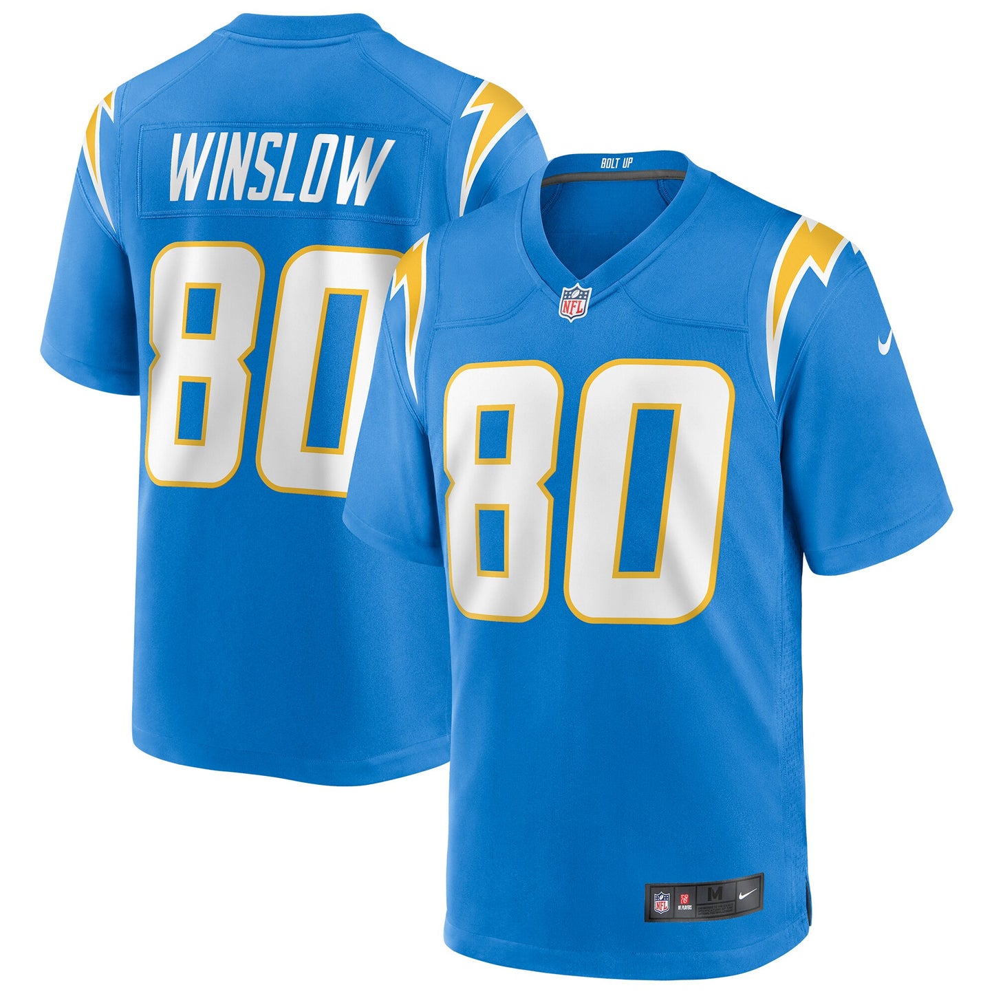 Kellen Winslow Los Angeles Chargers Nike Game Retired Player Jersey - Powder Blue